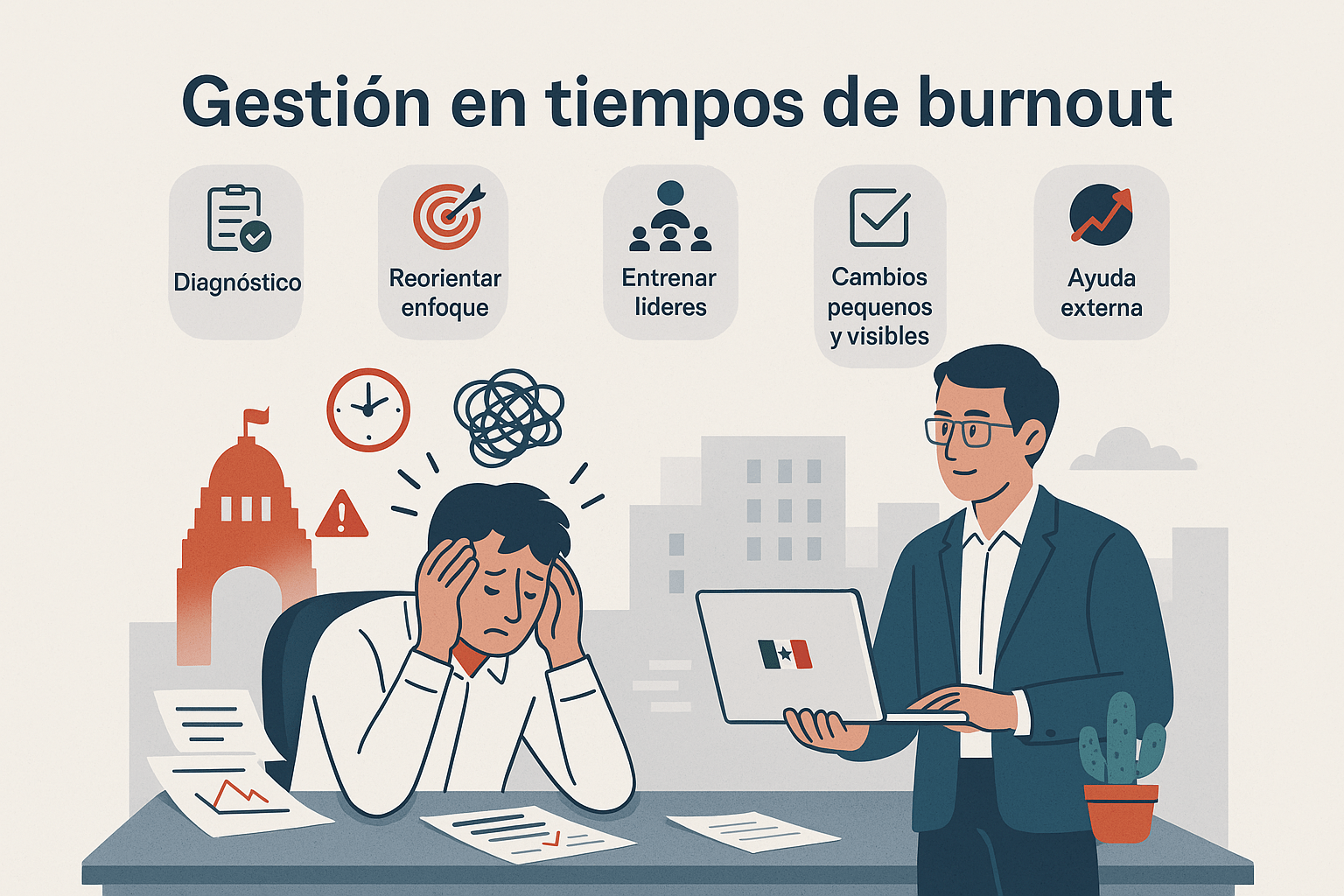 Gestion en tiempos de Burnout