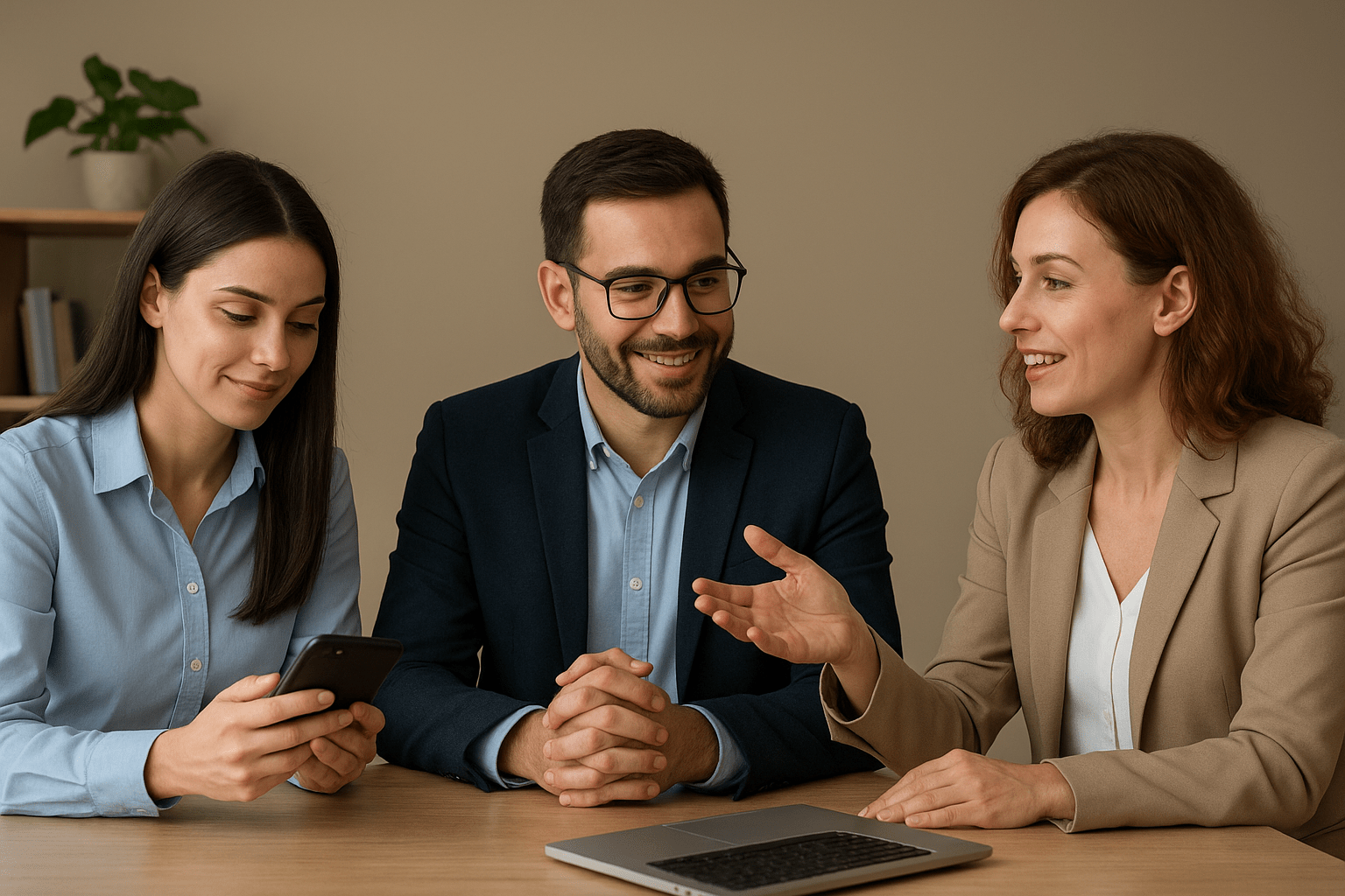 Triangulo de comunicación interna